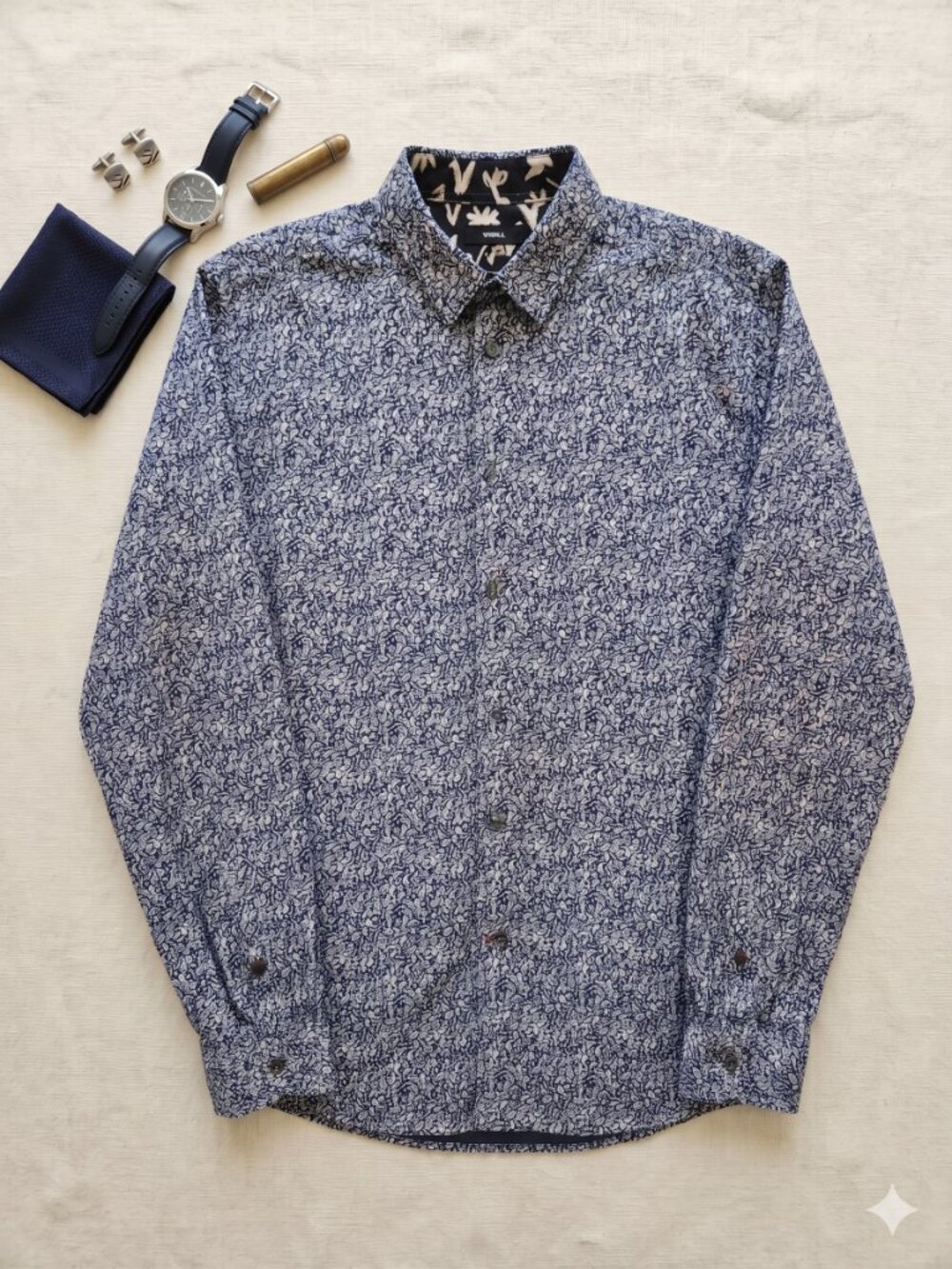 Diesel Men's Paisley Dress Shirt